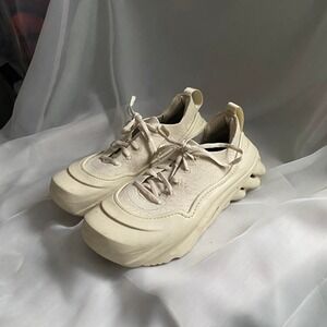 Crocs Echo Surge LiteRide Chunky Cream Platform Sneakers 8 Streetwear Preppy